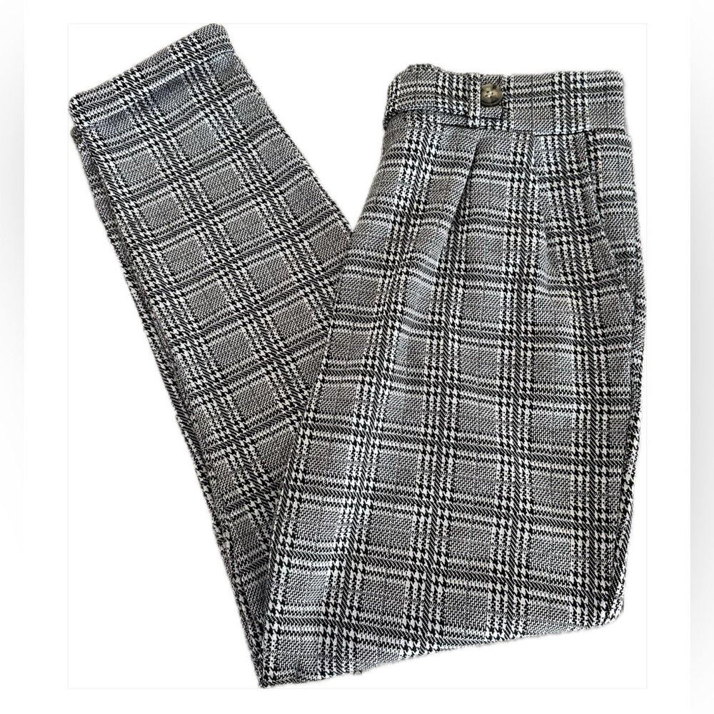 Lark + Grey womens plaid pants M